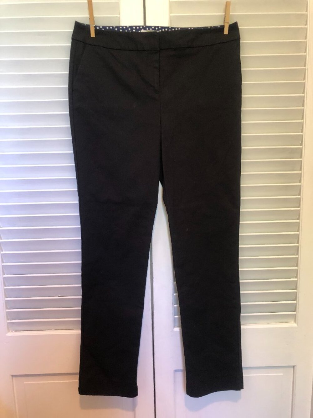 BODEN 7/8 Classic Pant Black US 10